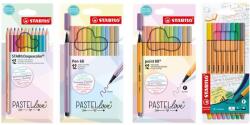 STABILO Színező készlet csomag 2024, STABILO "Pastellove (TSTBTS03) - nyomtassingyen
