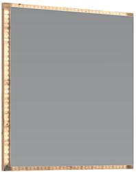 Halmar Pulcro fali tükör, 60 cm, ezüst / artisan tölgy