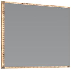 Halmar Pulcro fali tükör, 80 cm, ezüst / artisan tölgy