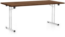  Összecsukható asztal 180 x 80 cm, silverjack tölgy