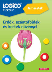 LOGICO 3462a - Ismeretek: Erdők, szántóföldek és kertek növényei - lira
