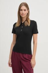 Tommy Hilfiger poló női, fekete, WW0WW44446 - fekete L