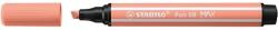STABILO Rostirón, 1-5 mm, vágott hegy, STABILO "Pen 68 MAX", barack (768/26)