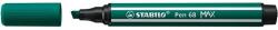 STABILO Rostirón, 1-5 mm, vágott hegy, STABILO "Pen 68 MAX", türkizzöld (768/53)