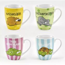 Gastro Îmbrățișare călduroasă Cană de cafea, modele diverse, capacitate: 0, 33 litri, înălțime: 101 mm, diametru: 83 mm