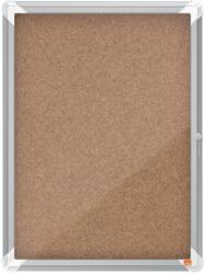 Nobo Avizier pluta pentru interior, 4 x A4, rama metalica, NOBO (NB1902561)