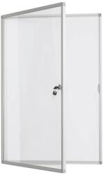 VISUAL Avizier magnetic de interior, 6 x A4, cu cheie (VISAVZ6A4)