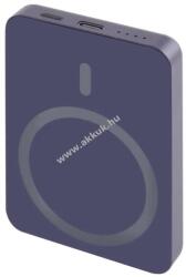 EMOS Powerbank WI 522, 5000mAh, 20W, Wireless töltés, MagSafe compatibilis, kék
