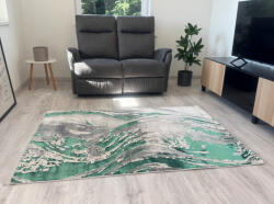 Budapest Carpet Sunset Szőnyeg 1115 Green (Sötétzöld) 60x110cm