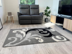 Budapest Carpet Karizma Szőnyeg 8104 Grey (Szürke) 80x150cm