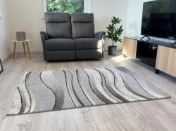 Budapest Carpet Karizma Szőnyeg 8106 Grey (Szürke) 80x250cm