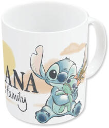 Lilo és Stitch Disney Lilo és Stitch, A csillagkutya Family porcelán bögre 325 ml (11 oz) Díszdobozban