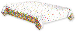 Boldog Születésnapot Happy Birthday Building Blocks papír asztalterítő 120x180 cm
