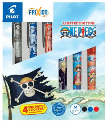 Pilot Frixion Ball + Ball Plus 3+3 Darabos Készlet One Piece (AAD663)