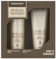 Bioproten Brazilian Keep It Straight sampon és kondicionáló utókezelés, 300 ml + 250 ml - hajpatika