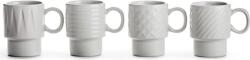 sagaform Coffee & More Espresszós csésze - Fehér, 4 darabos szett - 1 szett