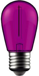 Avide dekor lámpa LED izzó filament 1W E27 lila (ABDLS44F-1W-P)