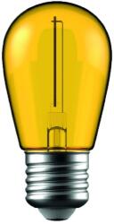 Avide dekor lámpa LED izzó filament 1W E27 sárga (ABDLS44F-1W-Y)