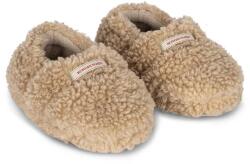 Konges Sløjd gyerek papucs GLOBE FOOTIES bézs, KS101296 - bézs 30