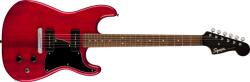 Squier Paranormal Strat-O-Sonic LRL Crimson Red Transparent