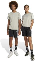 adidas gyerek pamut rövidnadrág fekete, nyomott mintás, JE0310 - fekete 128