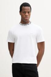 Lacoste t-shirt fehér, férfi, nyomott mintás, TH9582 - fehér M