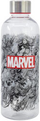 Stor Marvel Pattern hydro műanyag kulacs 850 ml (75431)