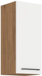 Lempert Niki 30. konyha 30 G-72 1F 30x71, 5x31cm fényes fehér/lancelot tölgy