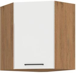 Lempert Niki 30. konyha 60X60 GN-72 1F (45°) 58, 5x71, 5x58, 5cm fényes fehér/lancelot tölgy