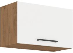 Lempert Niki 30. konyha 60 GU-36 1F 60x36x31cm fényes fehér/lancelot tölgy