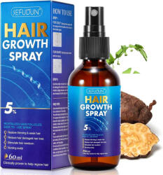 NOVA KISS Spray Premium pentru Cresterea Rapida a Parului cu Minoxidil si Extracte din Ierburi, NOVA KISS , 60 ml
