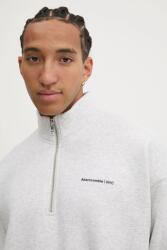 Abercrombie & Fitch felső szürke, férfi, melange, KI122-4365 - szürke L