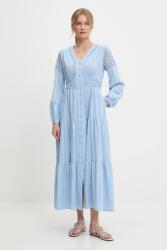 ANSWEAR pamut ruha maxi, harang alakú - kék S - answear - 56 990 Ft
