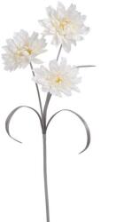  Crenguta dalie artificiala 3 flori pentru aranjamente florale (3131)