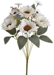  Buchet 9 fire floarea soarelui artificiala color pentru aranjamente florale (3130)