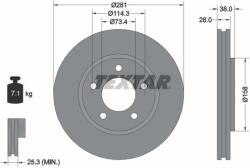 TEXTAR Disc frana TEXTAR 92108300 (92108300) - fixbox