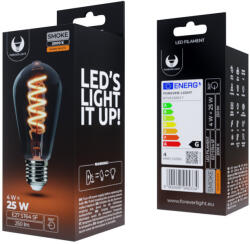 Forever Light LED izzószál E27 ST64 4W 230V 2000K 250lm SF füstölt