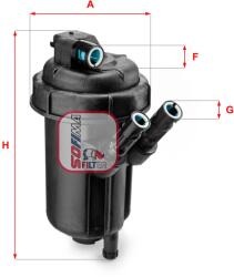 SOFIMA Filtru combustibil SOFIMA S 5116 GC (S 5116 GC) - fixbox