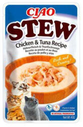 Inaba Foods CIAO Stew Cat Tasak Csirke & Tonhal 1 db 40 g