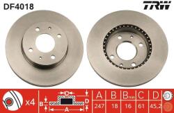 TRW Disc frana TRW DF4018 (DF4018) - fixbox