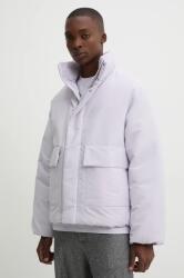 HUGO rövid kabát férfi, lila, téli, oversize, 50521454 - lila XL
