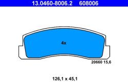 ATE Set placute frana ATE 13.0460-8006.2 (13.0460-8006.2)