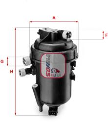 SOFIMA Filtru combustibil SOFIMA S 5112 GC (S 5112 GC) - fixbox