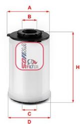 SOFIMA Filtru combustibil SOFIMA S 3H2O NE (S 3H2O NE) - fixbox