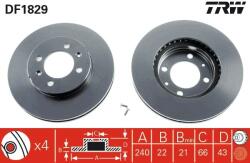 TRW Disc frana TRW DF1829 (DF1829) - fixbox