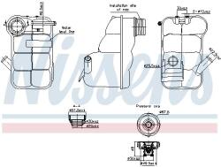 NISSENS Vas de expansiune, racire NISSENS 996350 (996350)