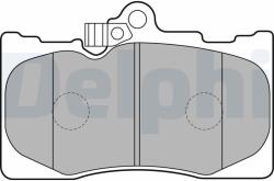 DELPHI Set placute frana DELPHI LP2122 (LP2122)