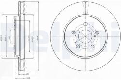 DELPHI Disc frana DELPHI BG4253 (BG4253) - fixbox