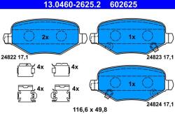 ATE Set placute frana ATE 13.0460-2625.2 (13.0460-2625.2)