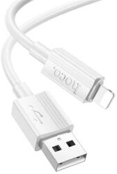 hoco. X107 adatkábel (USB - lightning, 2.4A, 100cm) FEHÉR Apple iPhone 6 Plus 5.5, iPhone 6S 4.7, iPhone SE (2016) (X107_USB_LIGHTNING_W)